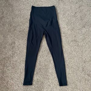 Enerful Black High Waist Athletic Leggings Size Small